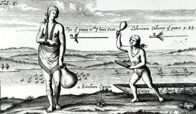 A Chief Lady of Pomeiock by Theodore de Bry